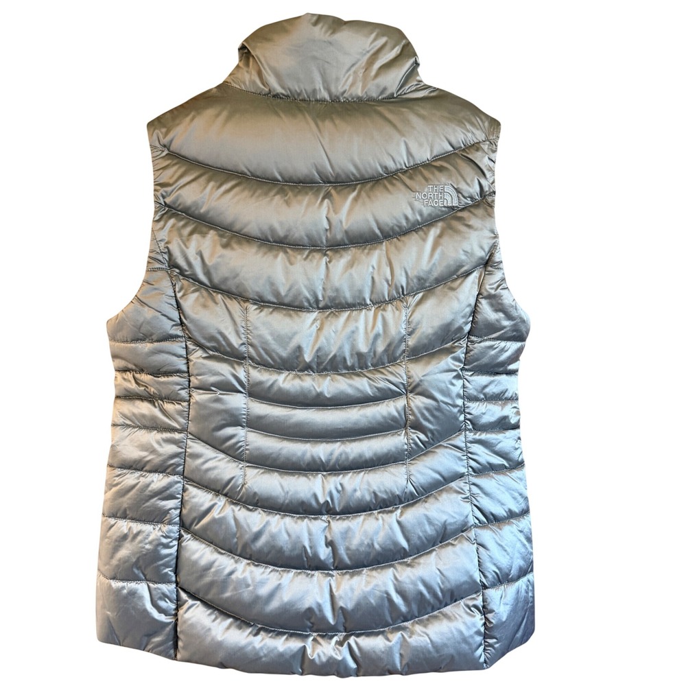 The North Face Womens Aconcagua 550 Down Puffer Vest Silver Metallic Large - Picture 7 of 9